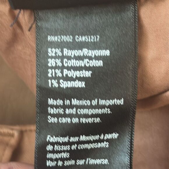 PAIGE Tan Slim Jeans Dusty Rose - Picture 5 of 6